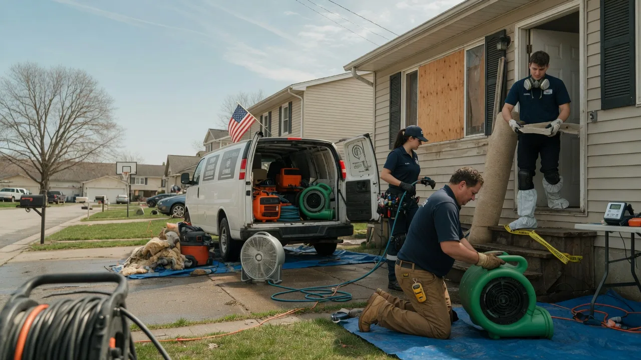 Water Damage Restoration in Tram, KY near me